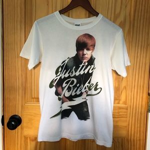 Vintage Justin Bieber Tour T-shirt
